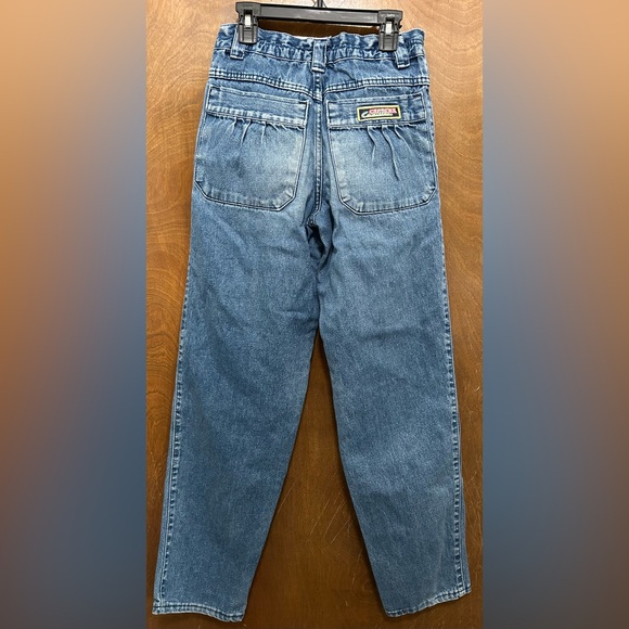 Vintage Carrera Cadillac Womens Italian Brand Jeans Blue Denim - Picture 3 of 6